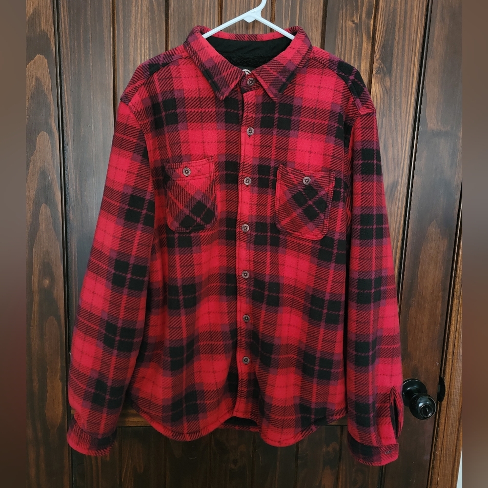 Weatherproof Plaid Shirt Jacket